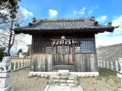 殿名八剣神社の本殿・本堂