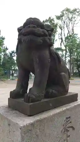 飯香岡八幡宮の狛犬