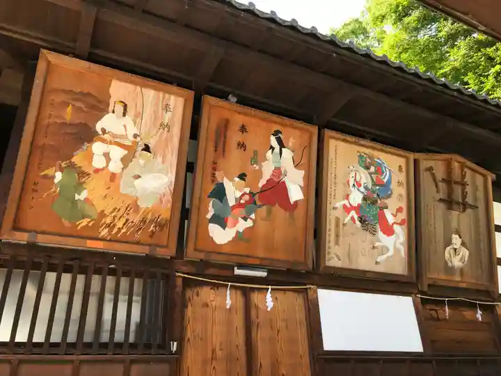 武水別神社の芸術