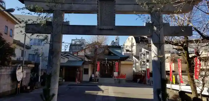 福森稲荷神社の鳥居