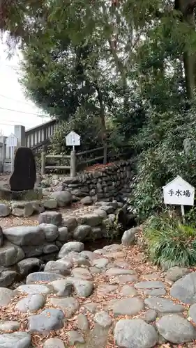 諏訪神社の手水舎