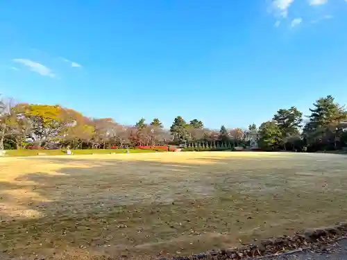 射水神社の庭園