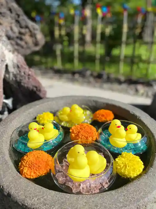 伊達神社の手水舎