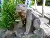 長草八幡社の狛犬