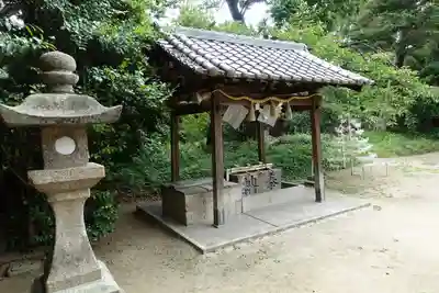 二ノ宮神社の手水舎