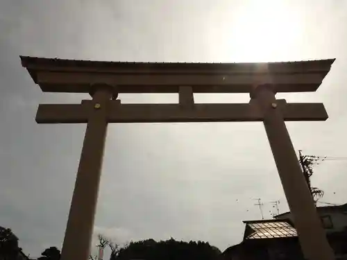 櫻山八幡宮の鳥居