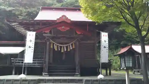 九戸神社の本殿