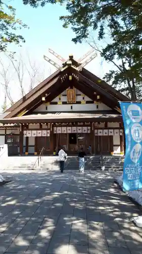 新琴似神社の本殿