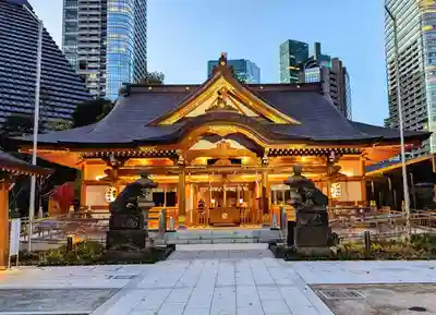 西久保八幡神社の本殿・本堂