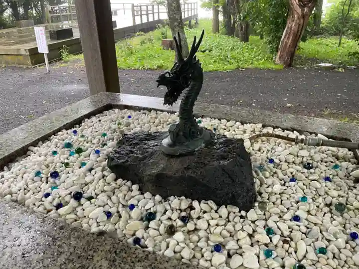 根室金刀比羅神社の手水舎