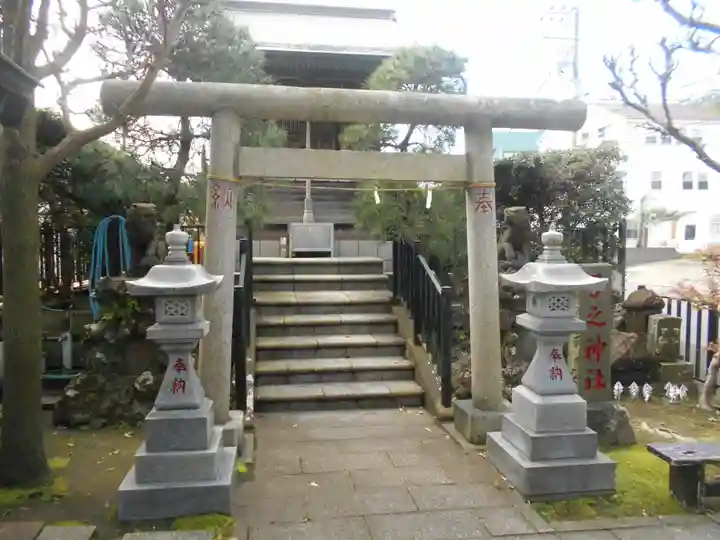 子之神社の鳥居
