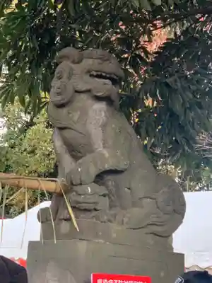 太子堂八幡神社の狛犬