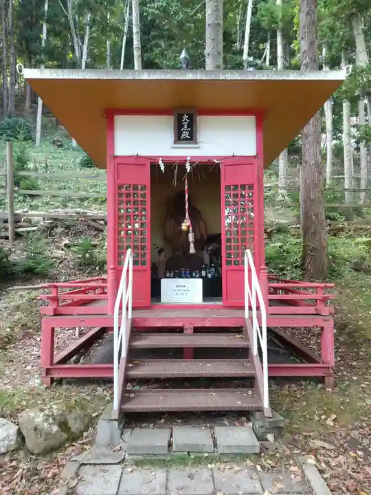 神社(洞爺湖中の島)の本殿・本堂