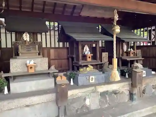 洲嵜神社の末社・摂社