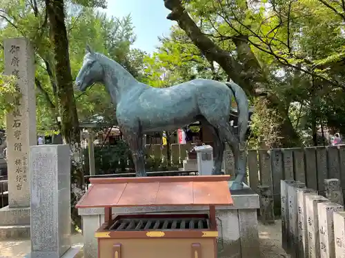 石切劔箭神社の狛犬