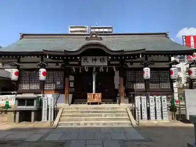 敷津松之宮　大国主神社の本殿・本堂