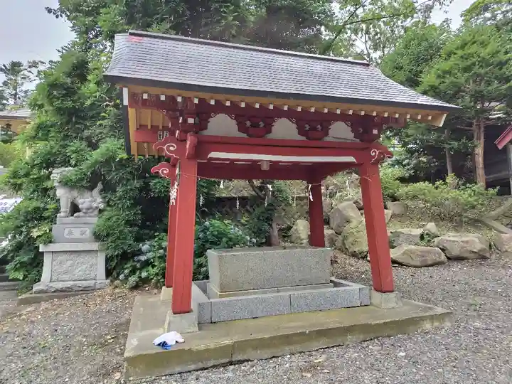厳島神社の手水舎