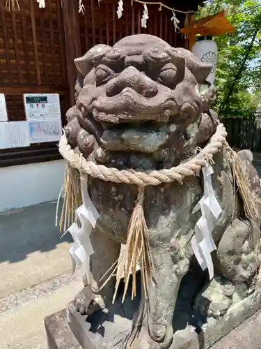 柴籬神社の狛犬