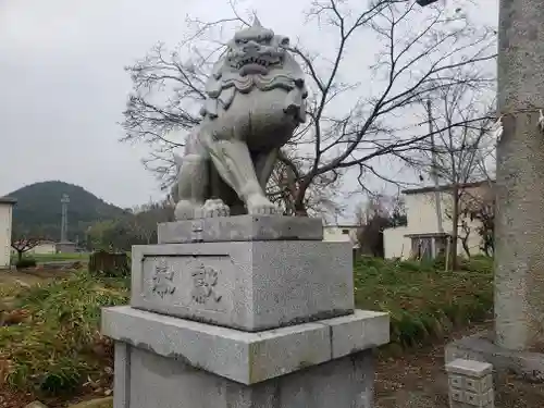 沙沙貴神社の狛犬