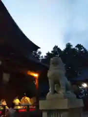 甲斐國一宮 浅間神社の狛犬