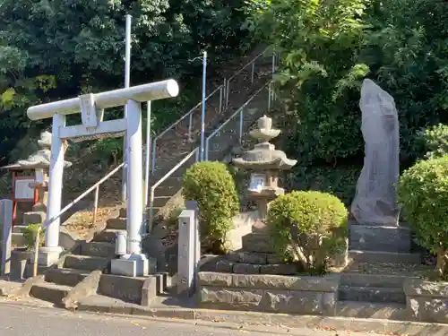 神明神社の鳥居
