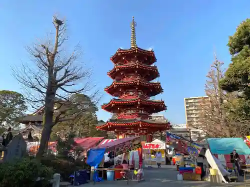 川崎大師（平間寺）の塔