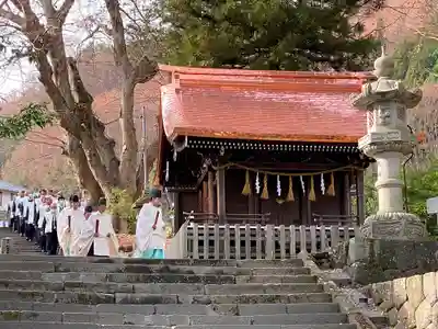 諏訪大社上社前宮のお祭り