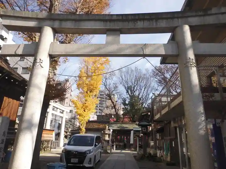 下谷神社の鳥居