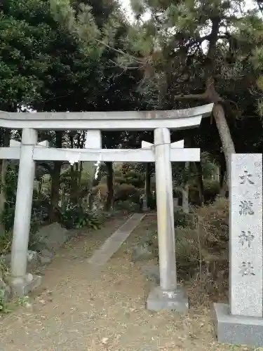 大瀧神社の鳥居