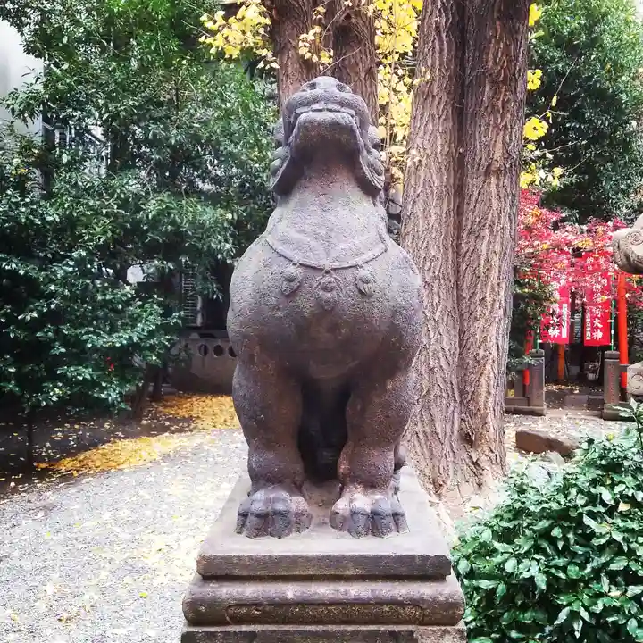 日本橋日枝神社の狛犬
