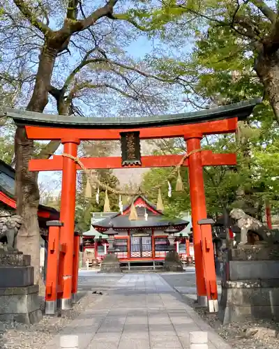 四柱神社の鳥居