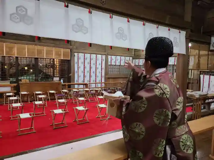 釧路一之宮 厳島神社のお祭り