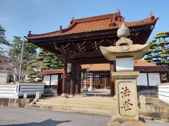 教善寺の山門・神門