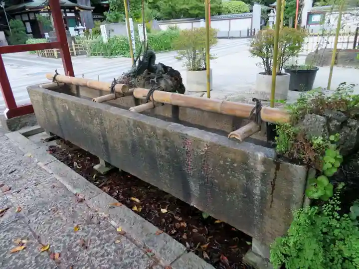 瀧泉寺(目黒不動尊)の手水舎