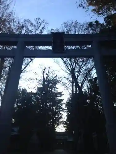 荻窪八幡神社の鳥居