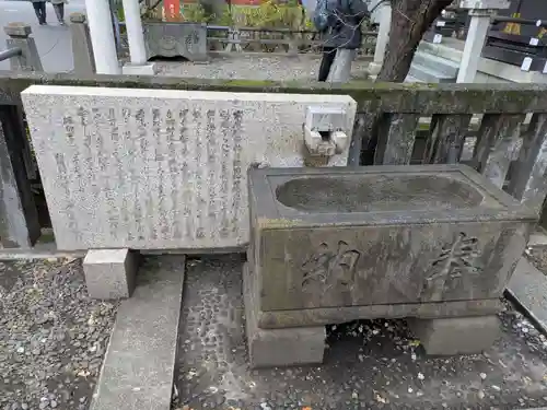神田神社（神田明神）の手水舎