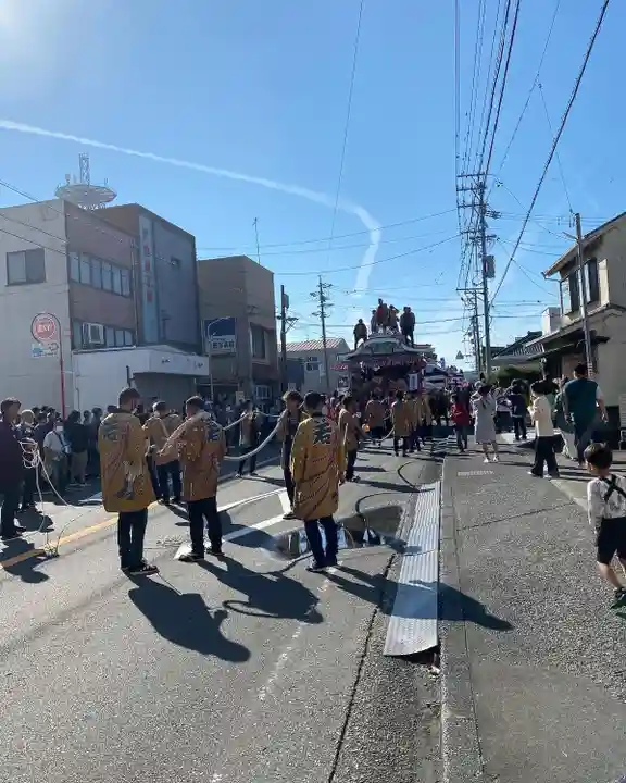 大井神社のお祭り