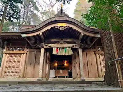 槵觸神社の本殿・本堂