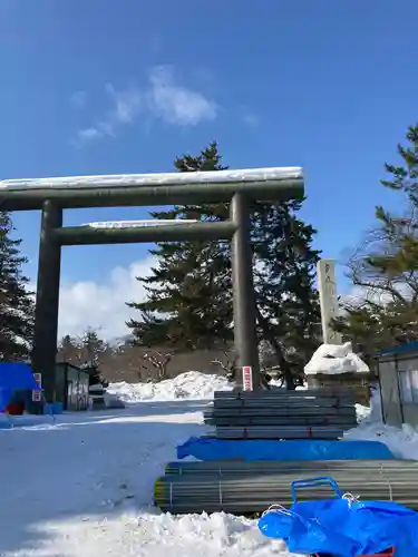 青森縣護國神社の鳥居