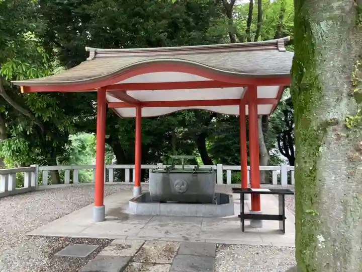 日枝神社の手水舎