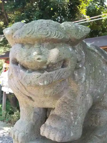 菊田神社の狛犬