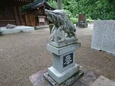 和気神社の狛犬