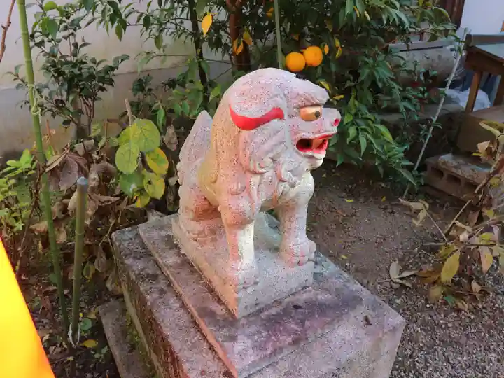 御霊神社の狛犬