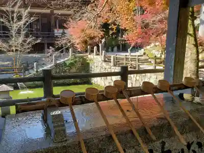 播州清水寺の手水舎