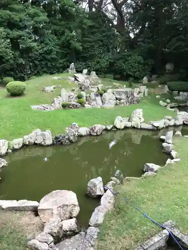 萬福寺の庭園