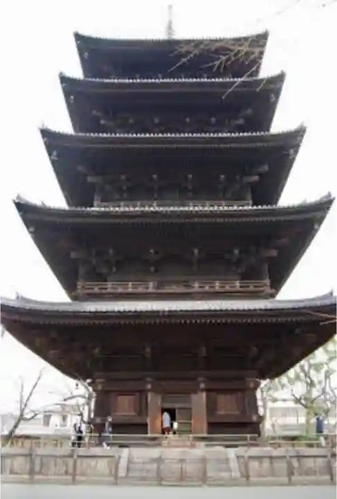 東寺(教王護国寺)の塔