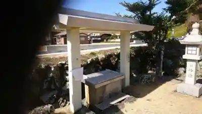 上田神社の手水舎