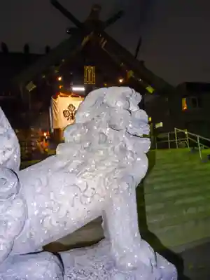 札幌諏訪神社の狛犬