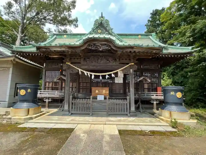 八條八幡神社の本殿・本堂