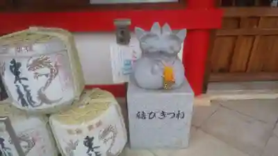 生玉稲荷神社の狛犬